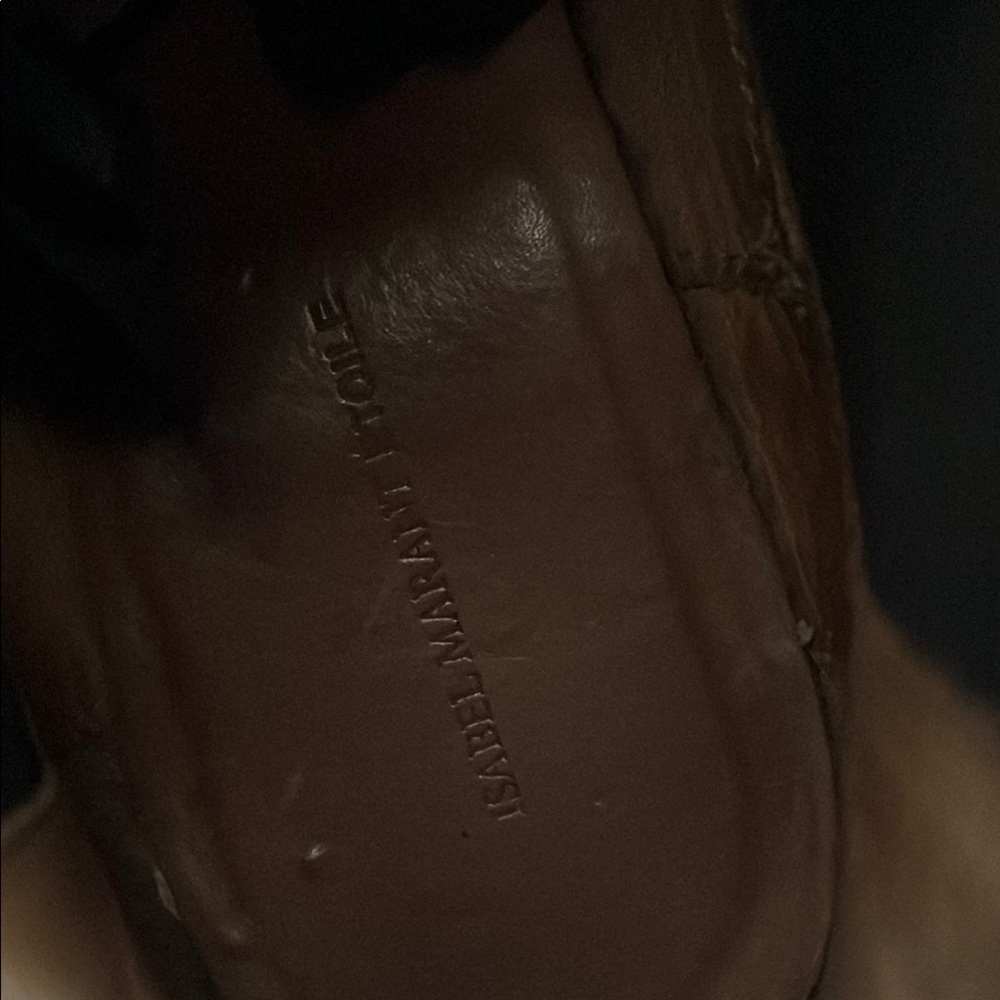 Black suede Isabel Marant chelsea boots 39 - Picture 7 of 10